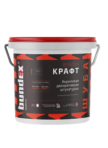 Акриловая декоративная штукатурка BUNDEX «ШУБА»